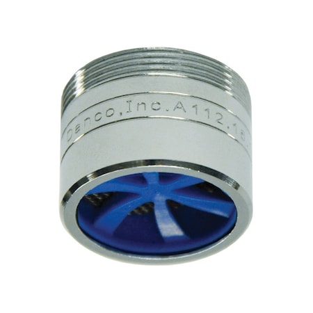 B & K Danco Dual Thread 15/16 in.- 27M x 55/64 in.-27F Chrome Aerator Adapter 9D00010476